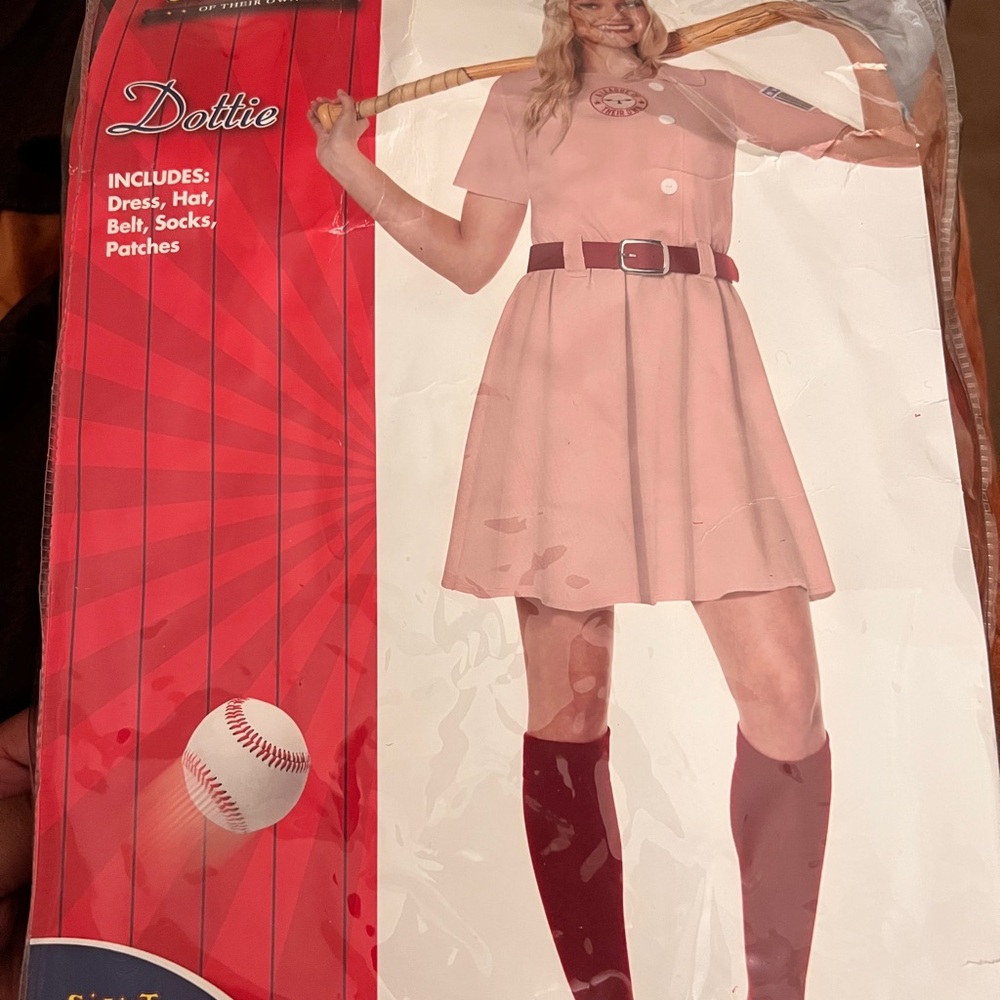 Spirit Pink Baseball Costume Set